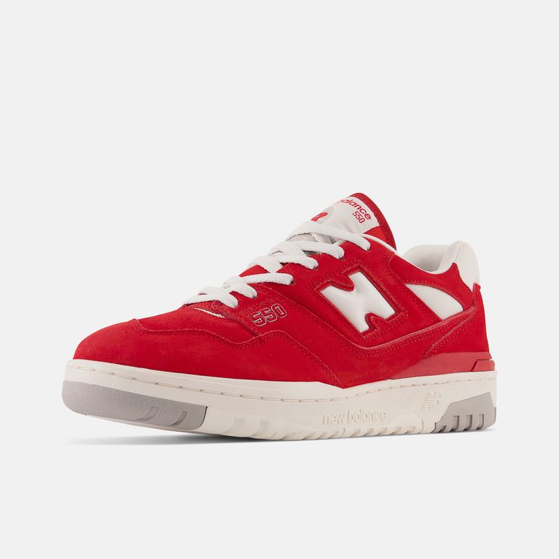 Tenis new balance 550 2024 vermelho