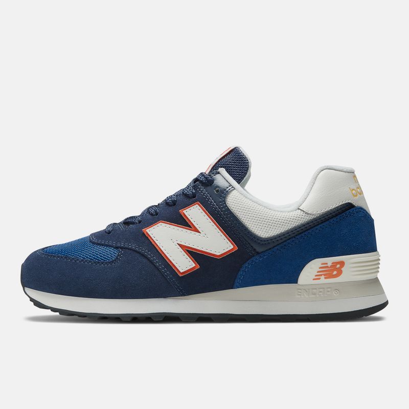 New balance 574 mens 2024 blue