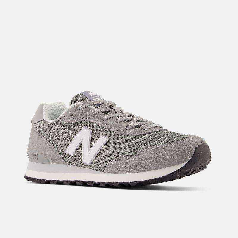 Tênis couro new balance 515 shop masculino - cinza e preto