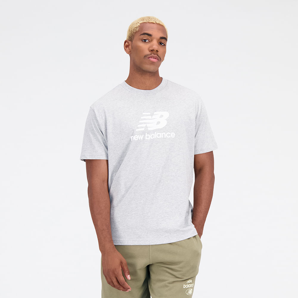 Camiseta Esportiva Accelerate Print Preta - New Balance