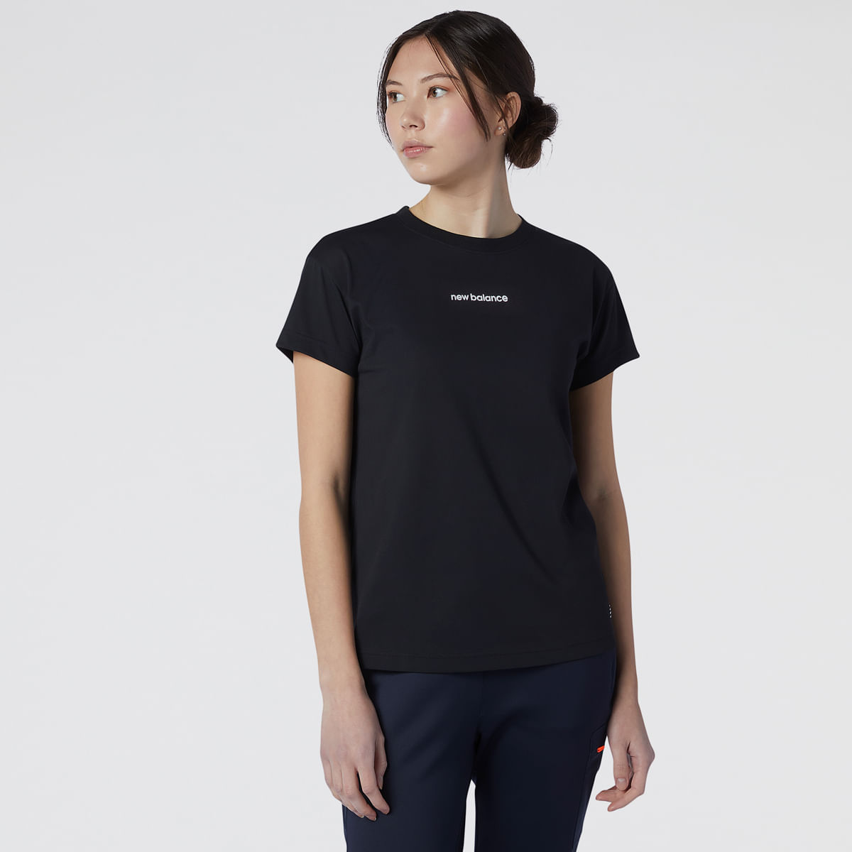 Camiseta New Balance Relentless Print Feminina 1136671 - Roxo