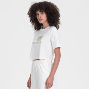 Camiseta Cropped Essentials Feminina