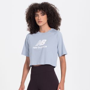 Camiseta Cropped Essentials Feminina