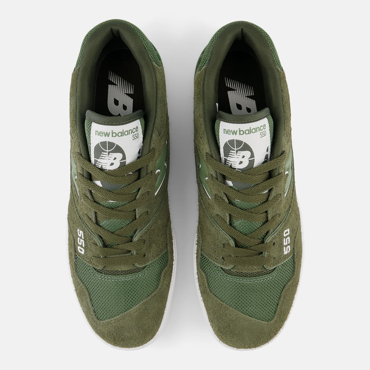 Tenis Casual Masculino 550 Verde Escuro New Balance