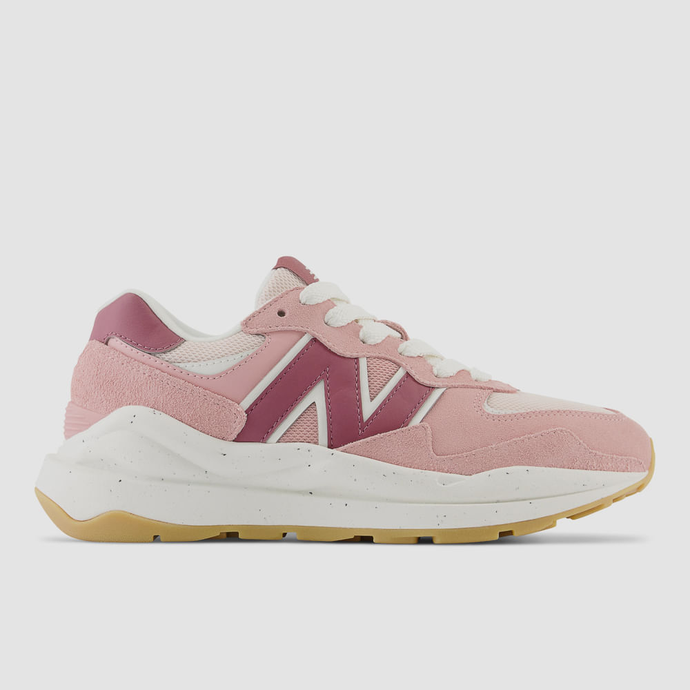 Tenis Casual Feminino 5740 Rosa Claro New Balance Roupas e calcados com as melhores ofertas New Balance