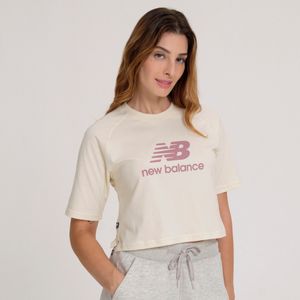 Camiseta Cropped Essentials Feminina