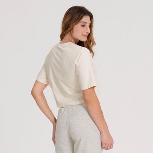 Camiseta Cropped Essentials Feminina