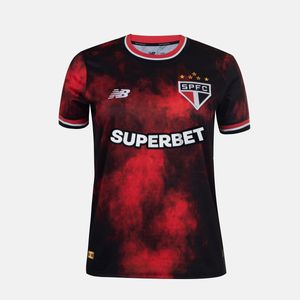 Camisa 3 Comemorativa Spfc 2024 Torcedor Feminina