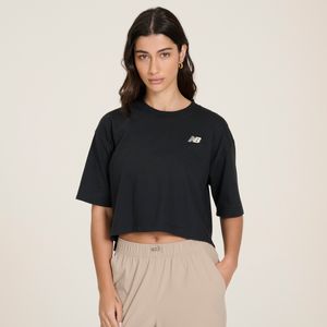 Camiseta Cropped Small Logo Feminina