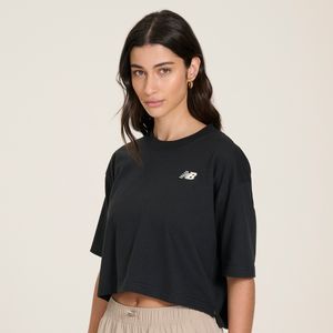 Camiseta Cropped Small Logo Feminina