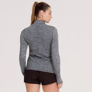 Blusa 1/2 Zíper Sport Essentials Feminina