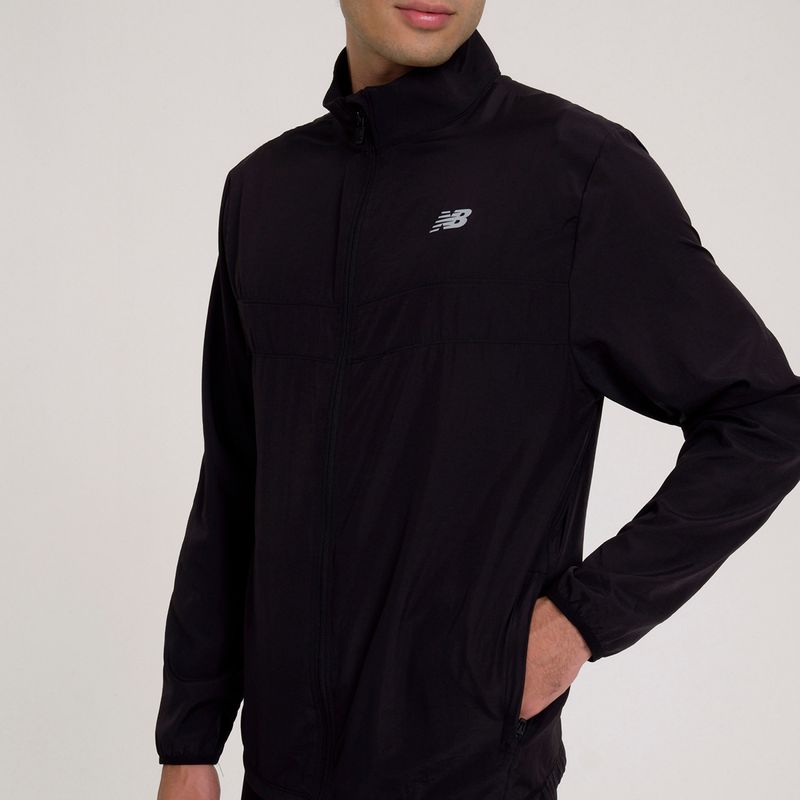 Jaqueta Corta Vento Sport Essentials Masculino Preta Site NB