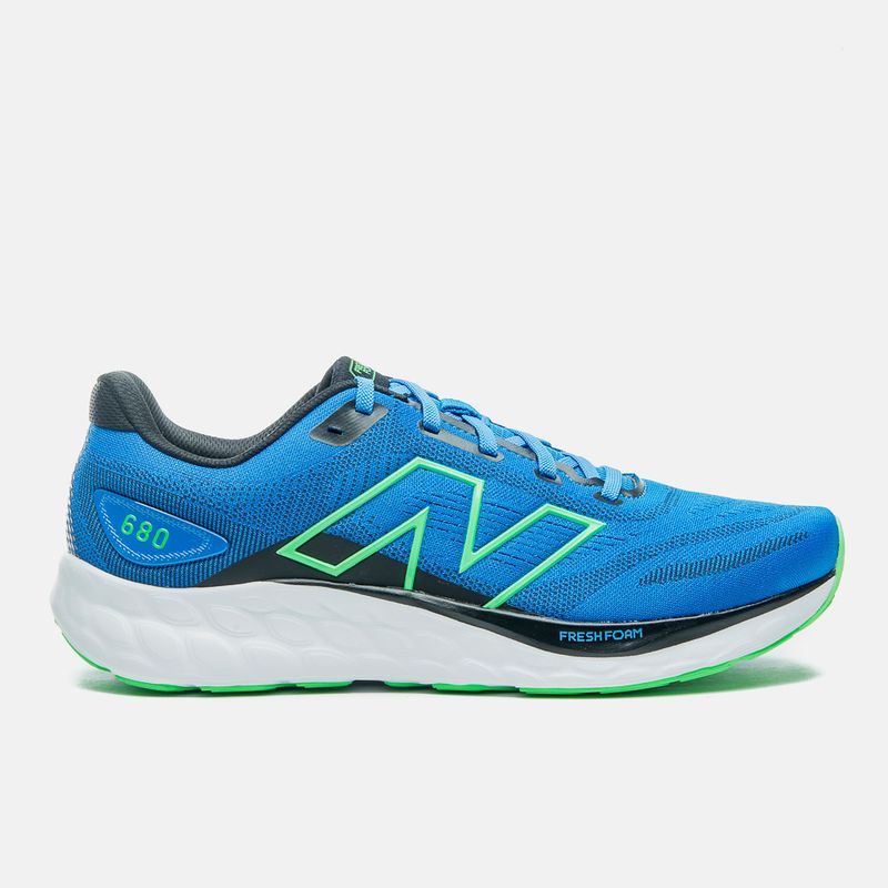 Tênis New Nb 680 Verde Tênis New Balance Fresh Foam 680v8 Masculino