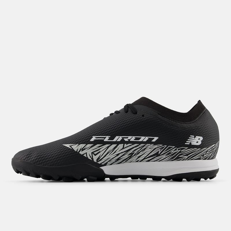 Chuteira Campo New Balance Furon Team Tf V8 Unisex Preta