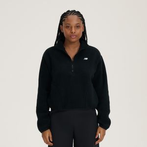 Blusão Fleece 1/2 Zíper Feminino