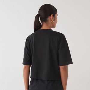 Camiseta Cropped Small Logo Feminina