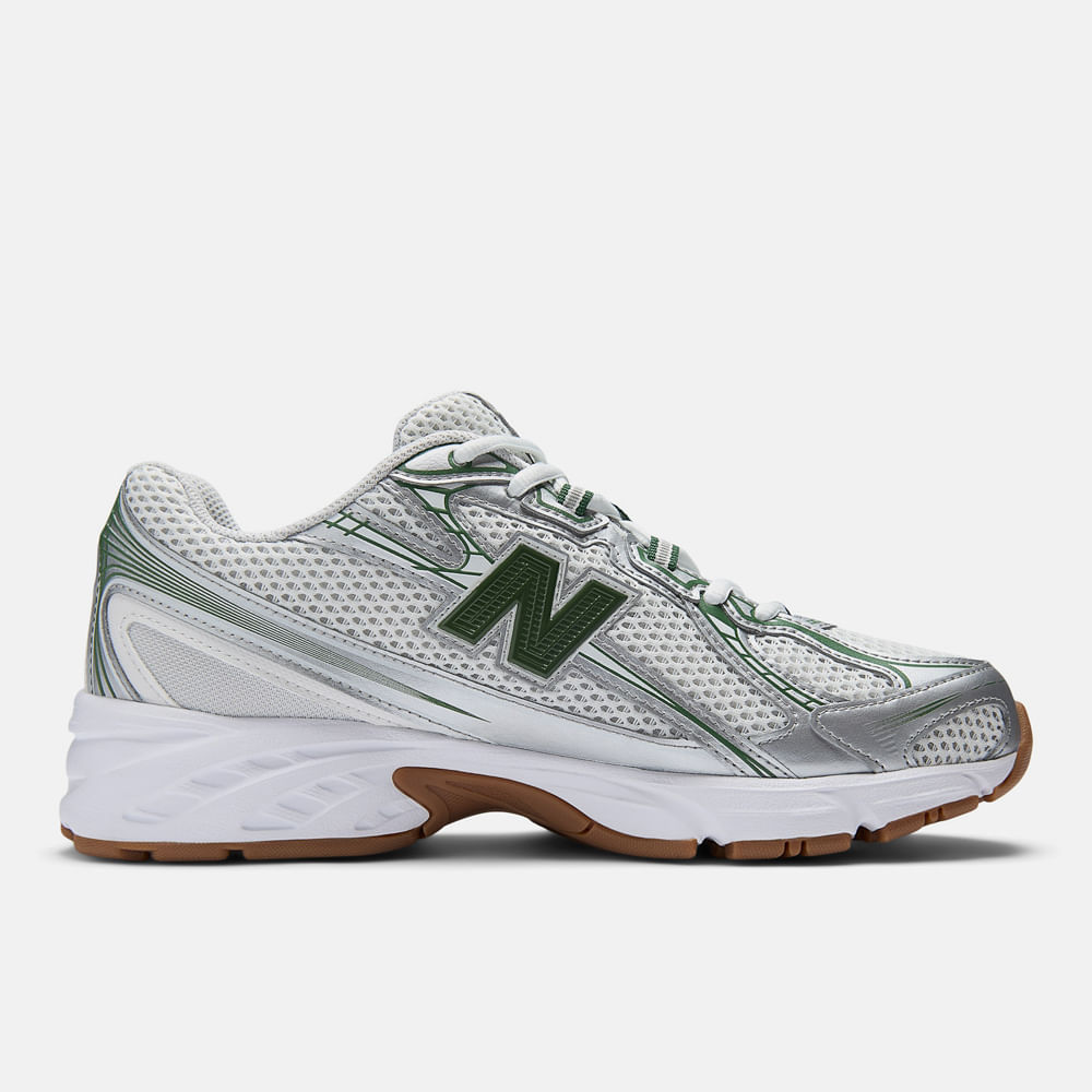 Tênis New Balance 740 Cinza Claro e Verde: veja no Site Oficial