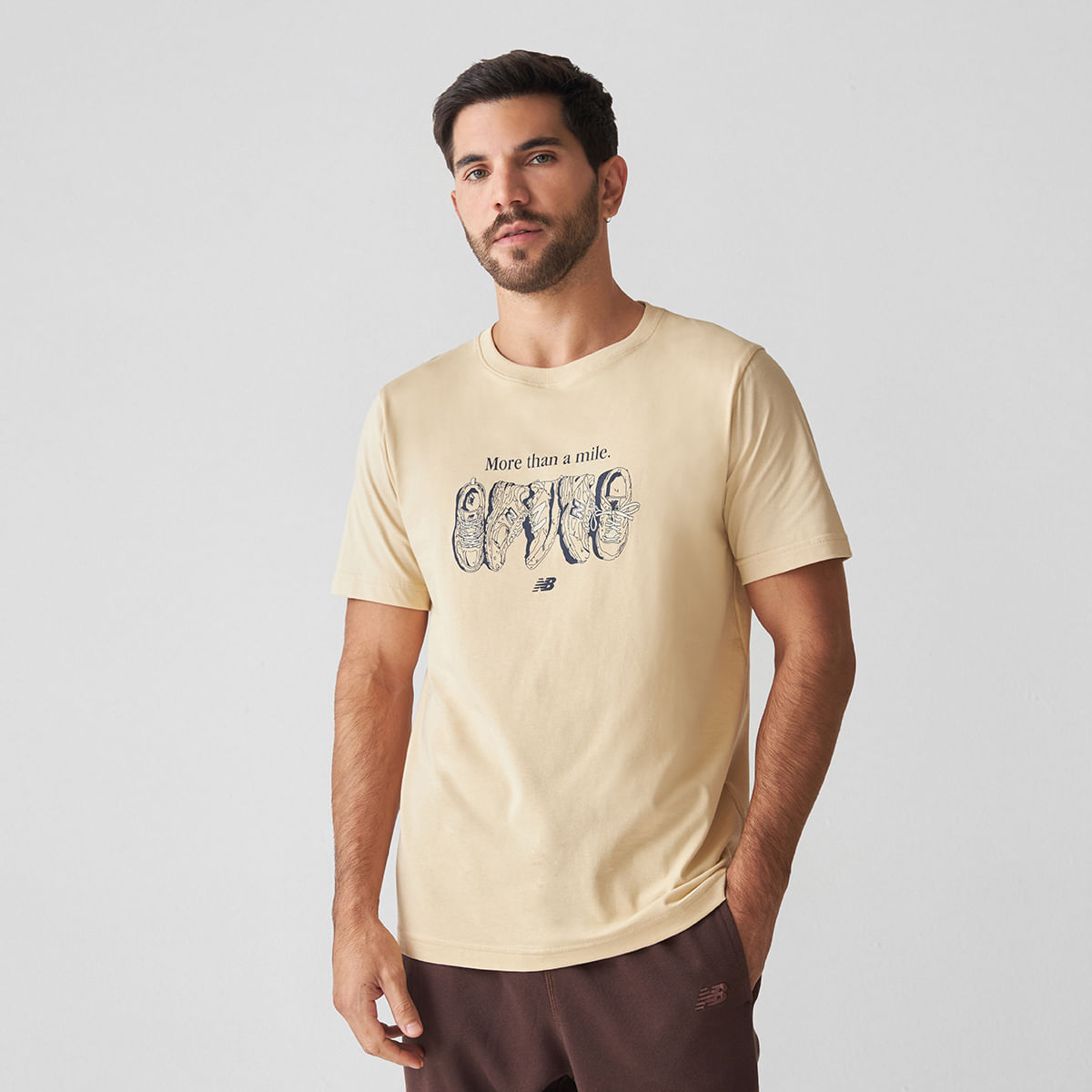 CAMISETA MASCULINA NEW BALANCE MILER