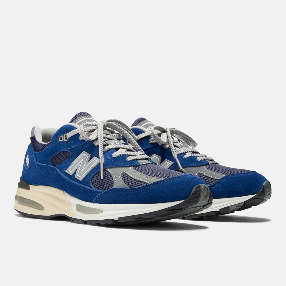 Tênis New Balance 991 v2 Made in UK Azul 'Vibrante Chroma'